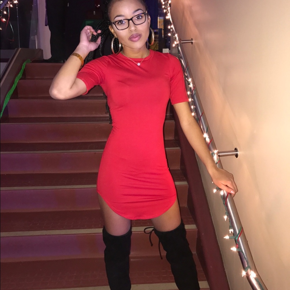 Body on dress